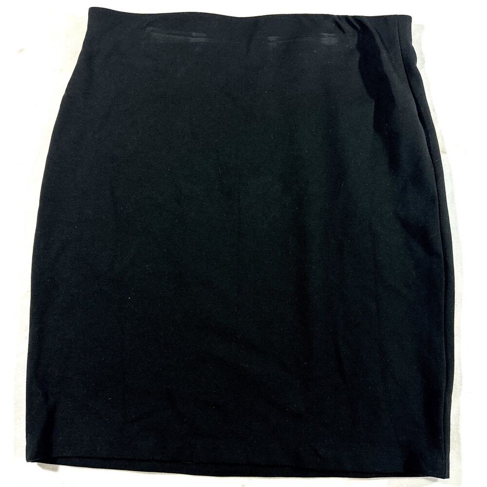 Philosophy Republic Clothing Black Pencil Skirt Women’s Size 10 Stretch Back Zip - Picture 1 of 7